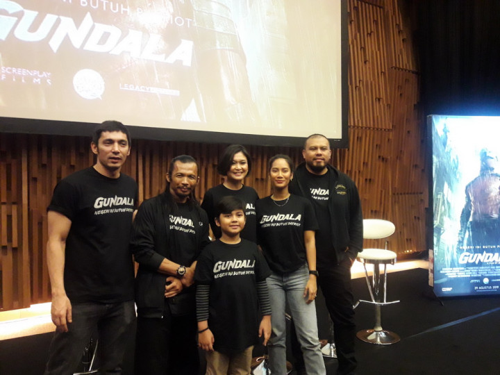 Abimana Pasrah jika Gundala Dibandingkan dengan Superhero Marvel dan DC