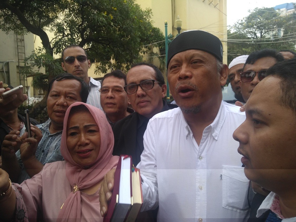 Tim Advokasi Badan Pemenangan Nasional (BPN), Prabowo Subianto-Sandiaga Uno, Eggi Sudjana - Medcom.id/Kautsar Widya Prabowo.