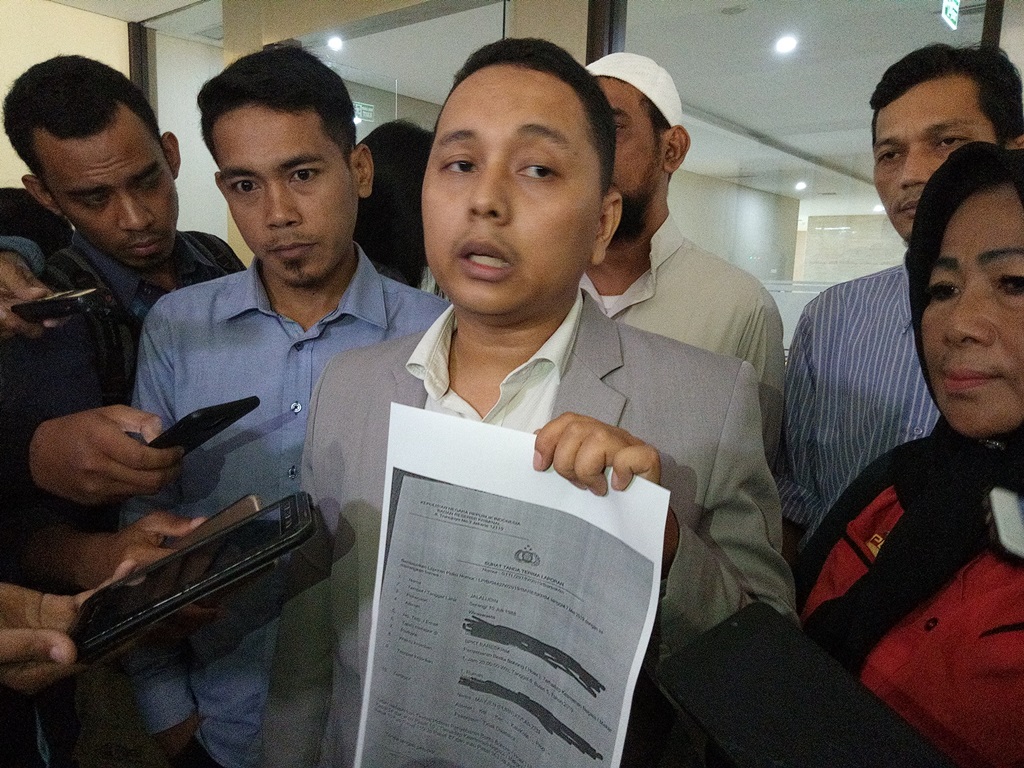 Kuasa Hukum Eggi Sudjana Pitra Romadoni. (Foto: Medcom.id/Yona Hukmana)