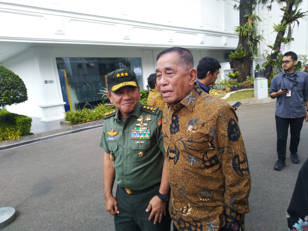 Menteri Pertahanan (Menhan) Ryamizard Ryacudu. Foto: Medcom.id/Dheri Agriesta.
