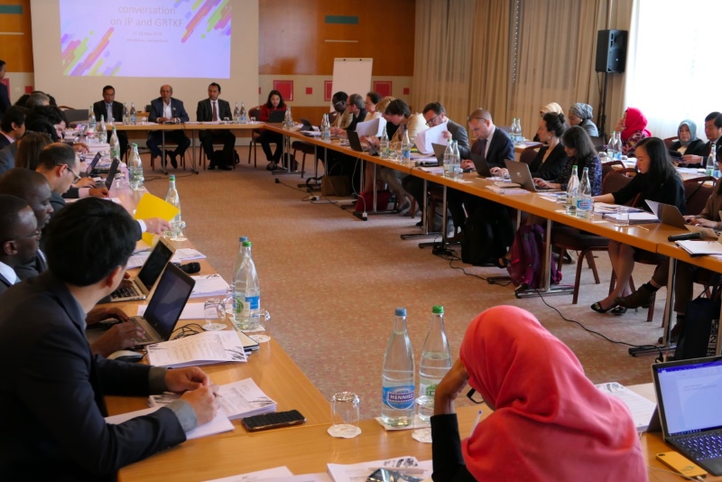 Pertemuan internasional diadakan untuk mendorong segera tercapainya perlidungan kekayaan intelektual atas sumber daya genetik, pengetahuan tradisional, dan ekspresi budaya tradisional. (Foto: PTRI Jenewa).