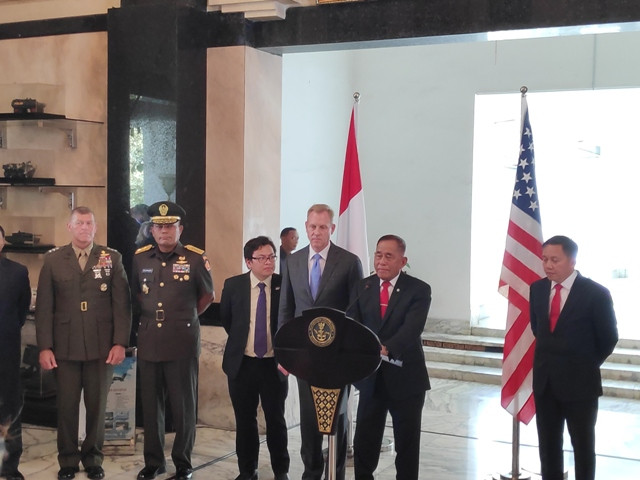 Indonesia-AS Bahas Terorisme Hingga Laut Cina Selatan