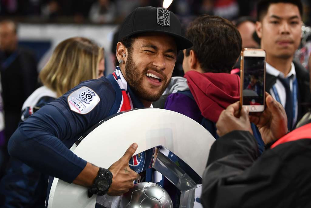 Neymar. (FRANCK FIFE / AFP)