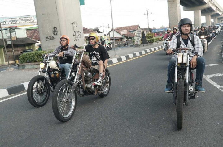 Seru-Seruan Bikers Jogja di Buko Cakil