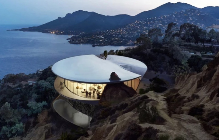 Rumah Batu dengan Desain Aerodinamika