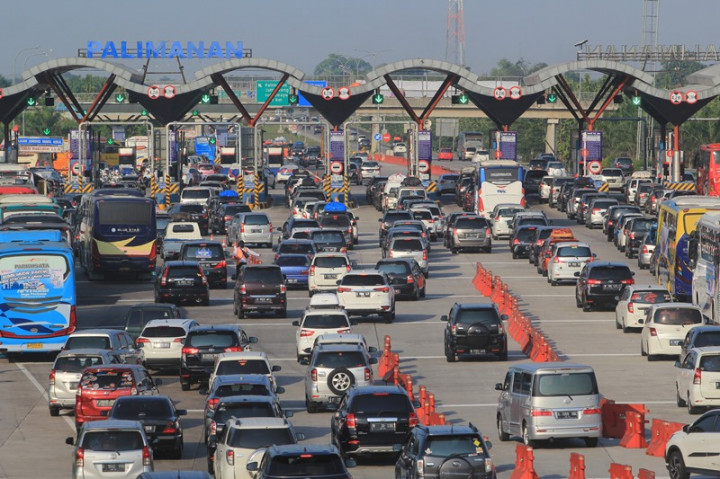 Kendaraan Melintasi Tol Cipali pada H-4 Mencapai 97 Ribu