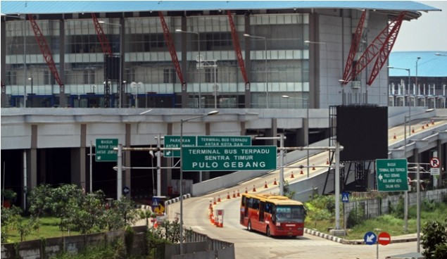 Terminal Pulo Gebang. Foto: MI/Immanuel.