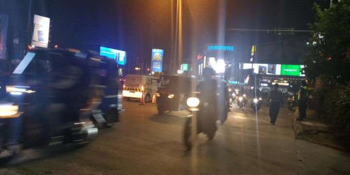 Pemudik Via Kalimalang Turun