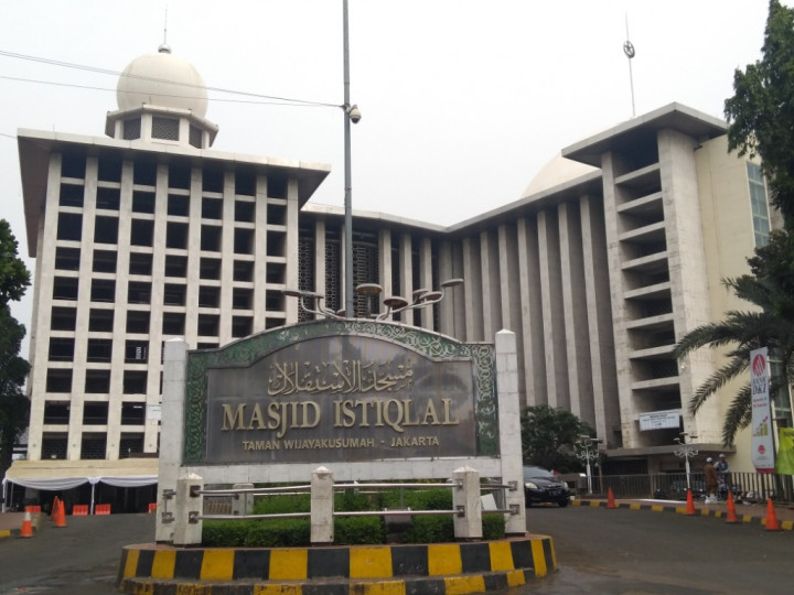 Parkir Alternatif Salat Id di Masjid Istiqlal