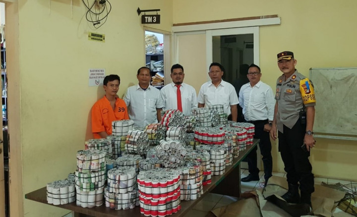 Polres Tangsel Tangkap Bandar Petasan