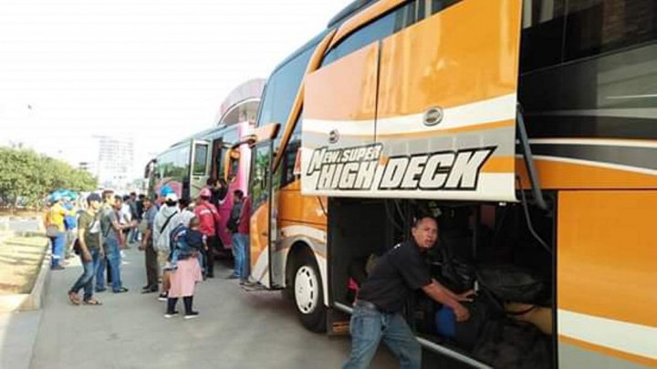 Tiket Peswat Mahal, Pemudik Bus Meningkat