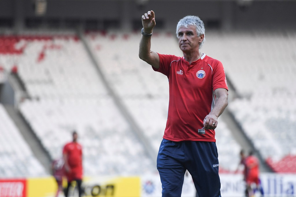 Ivan Kolev. (ANTARA FOTO/Hafidz Mubarak)