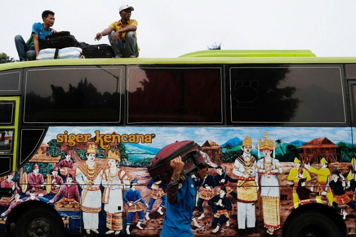 Pemudik di Terminal Kalideres Turun 20 Persen