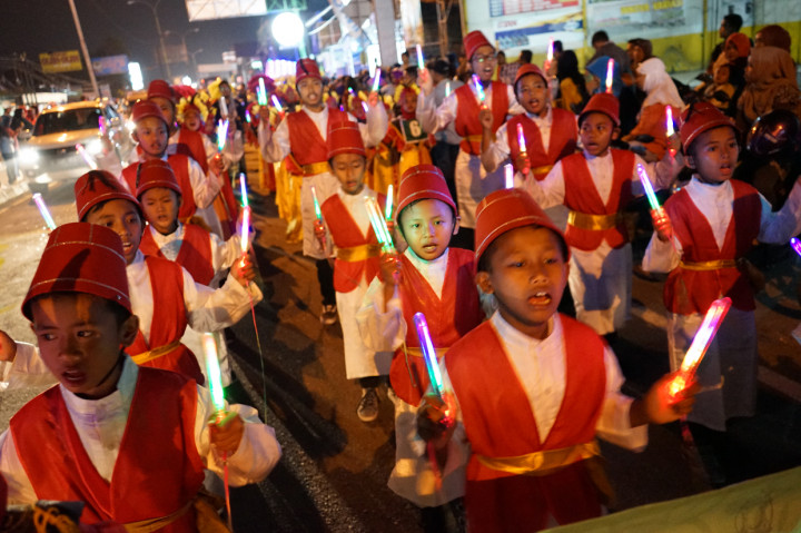 Kemeriahan Malam Takbiran di Sejumlah Daerah