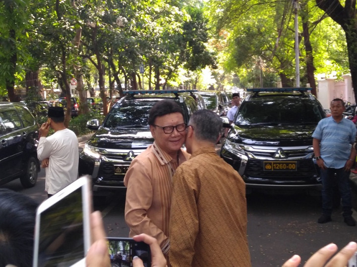 Menteri Hingga Ketum Parpol Silaturahmi ke Rumah Megawati
