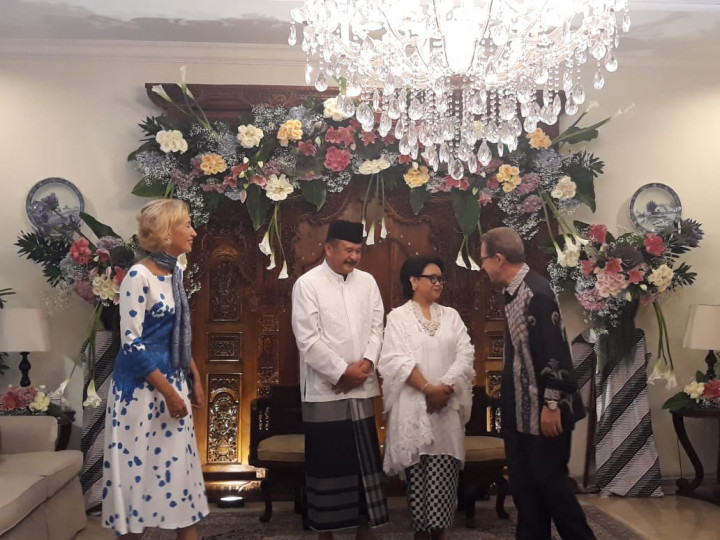 Menlu RI Gelar Open House Idulfitri