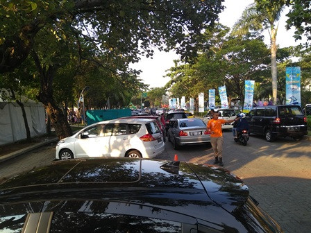 Ancol Berlakukan Sistem Parkir Terpusat