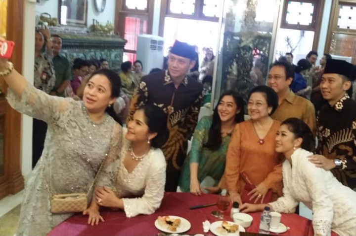 AHY dan Ibas Silaturahmi ke Kediaman Megawati