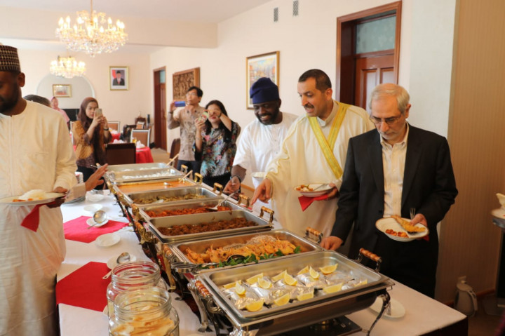 Idulfitri di Korut, KBRI Pyongyang Promosikan Kuliner RI