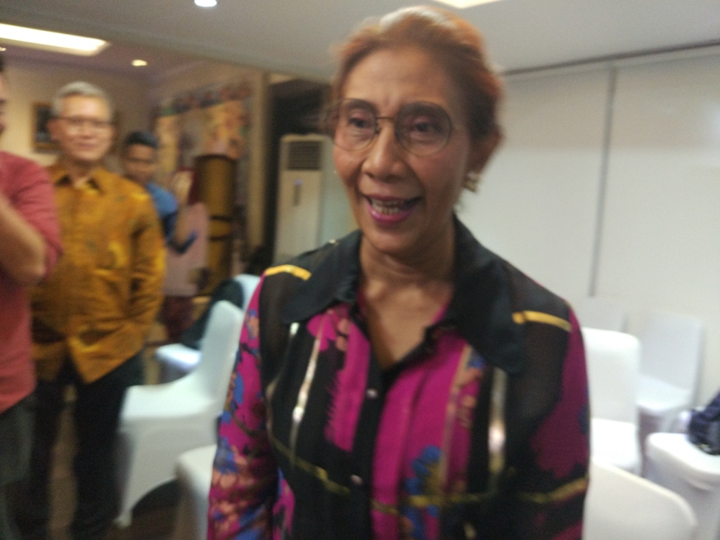 Menteri Kelautan dan Perikanan Susi Pudjiastuti. (Foto: Medcom.id/Annisa Ayu).