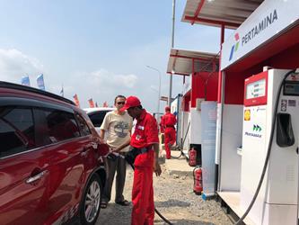 Stok BBM di Tol Trans Jawa Ditambah Saat Arus Balik