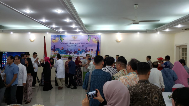 WNI Salat Id di Masjid Satu-satunya di Vietnam