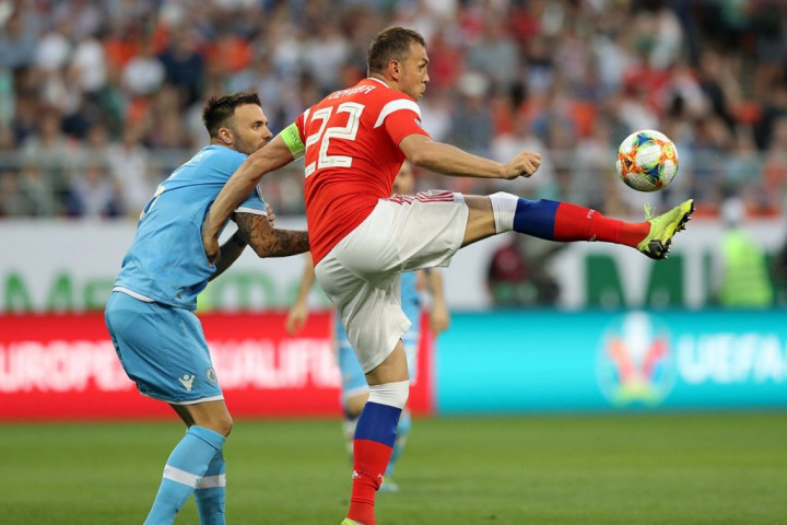 Rusia Pesta 9 Gol ke Gawang San Marino