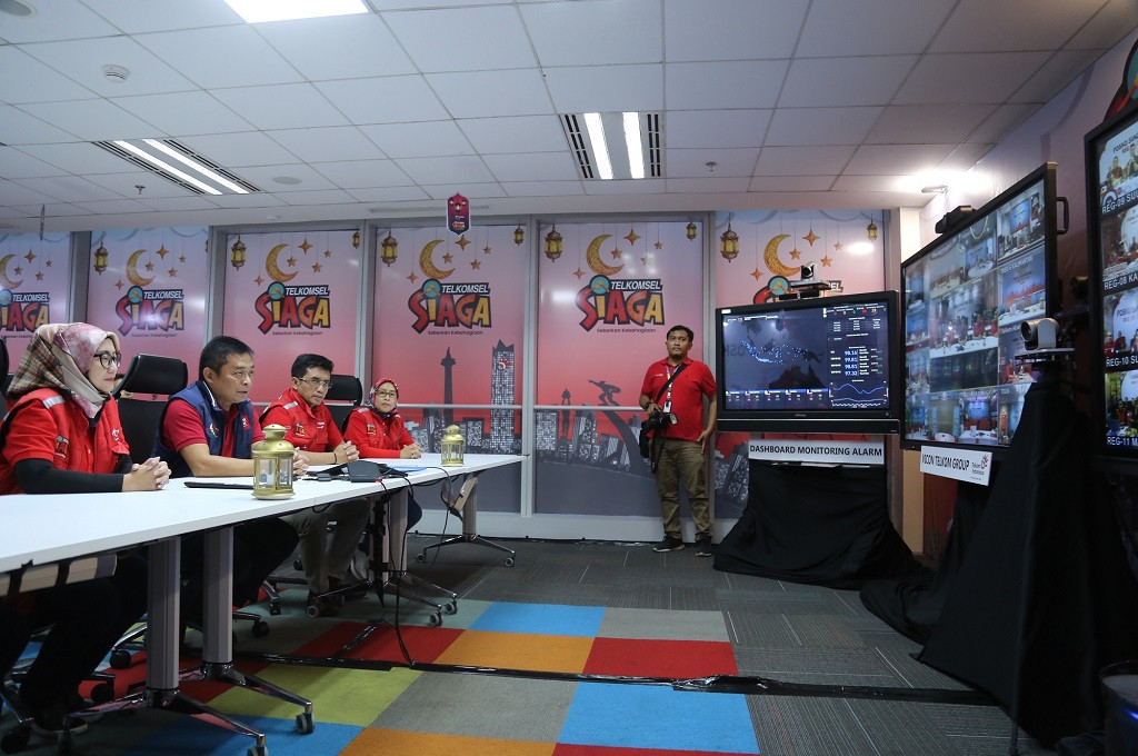 Trafik layanan data tertinggi Telkomsel pada Hari Raya Idul Fitri pertama tahun 2019 naik sebesar 12,3 persen.