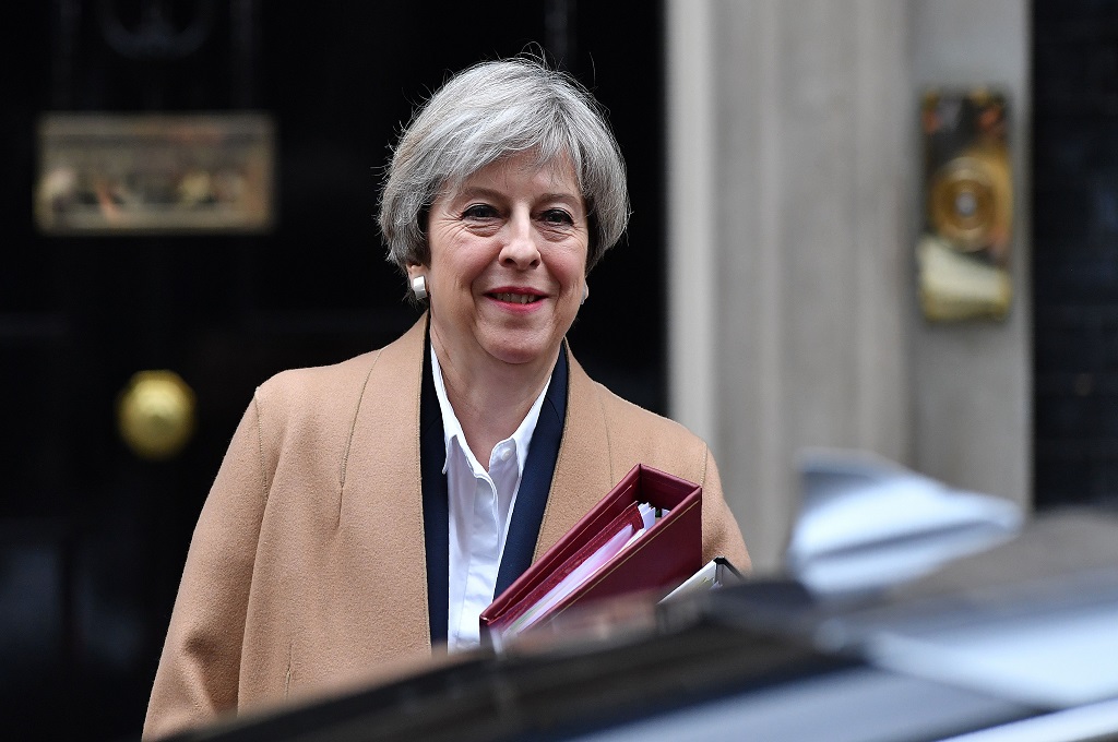 PM Inggris Theresa May. AFP