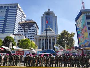 Jalan Menuju Gedung MK Akan Kembali Ditutup