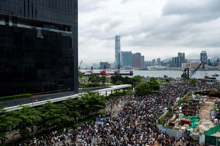 KJRI Hong Kong Imbau WNI Jauhi Lokasi Demo