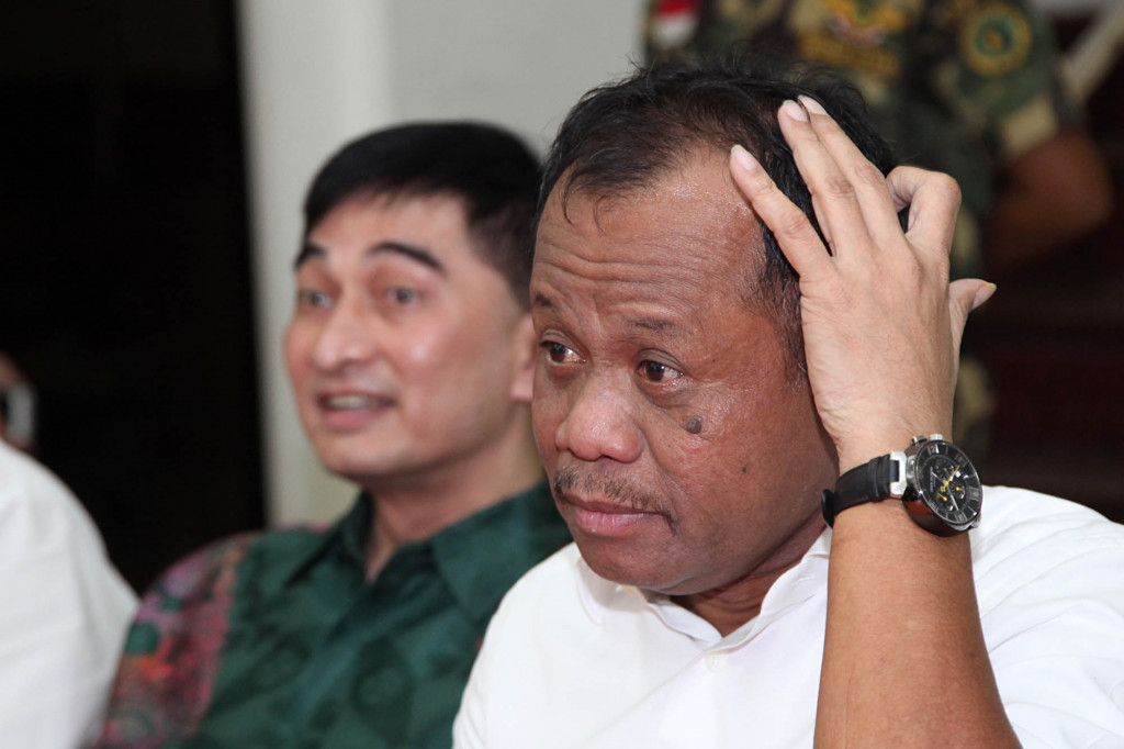 Wakil Ketua Umum PPP kubu Djan Fardiz, Habil Marati. Foto: MI/Panca Syurkani.