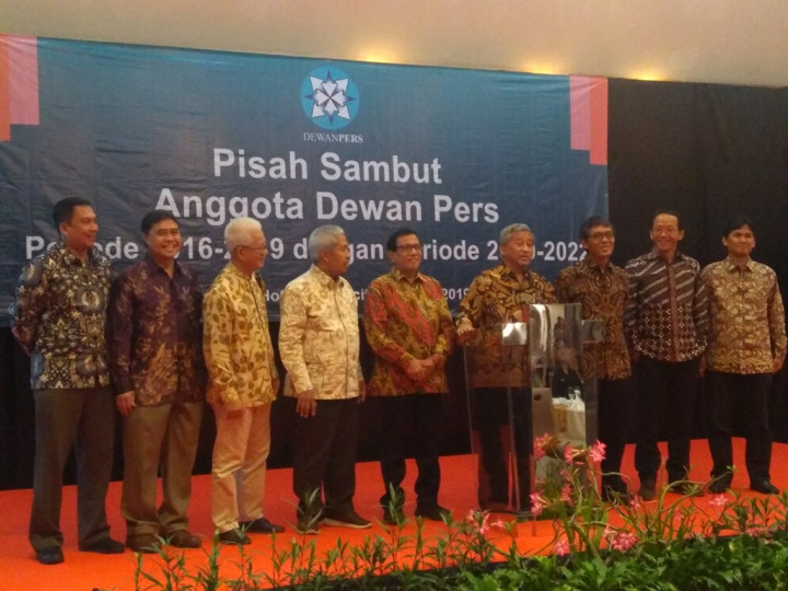 Susunan Pengurus Dewan Pers Periode 2019-2022 Dikukuhkan