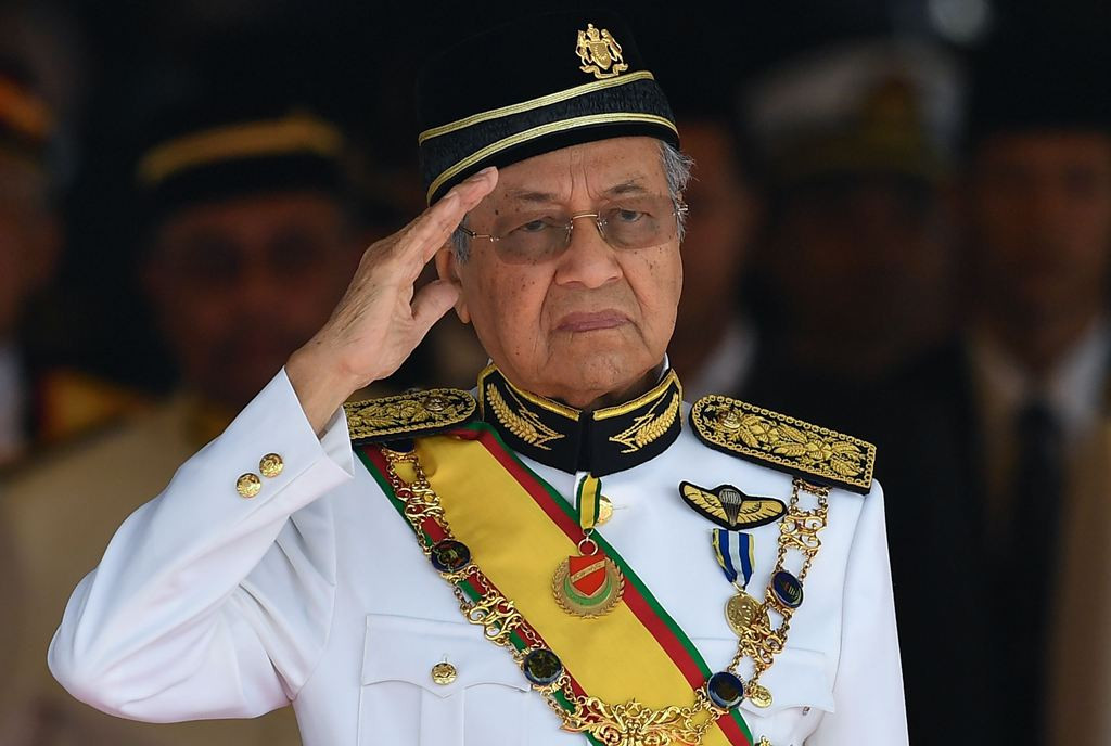 Perdana Menteri Malaysia Mahathir Mohamad yakin ada agenda politik dibalik skandal video seks menteri. (Foto: AFP).