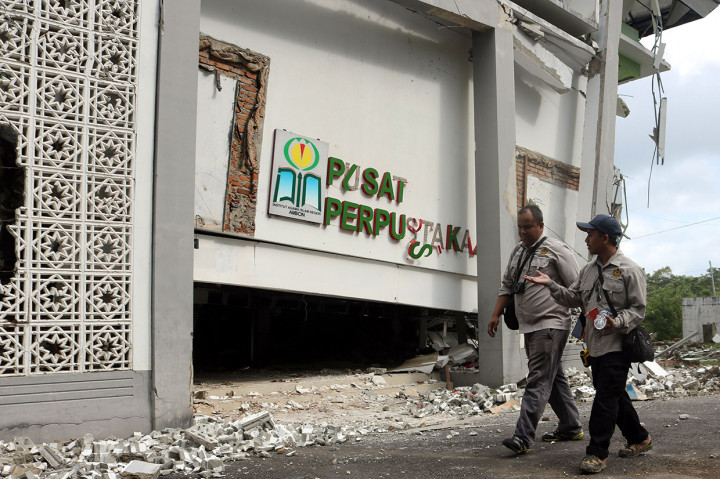 Tim Badan Geologi Tinjau Pergerakan Tanah di IAIN Ambon