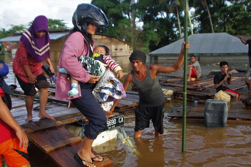 Ratusan Korban Banjir di Konawe Terserang Penyakit