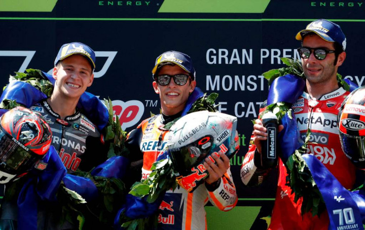 Klasemen Pembalap Usai MotoGP Catalunya