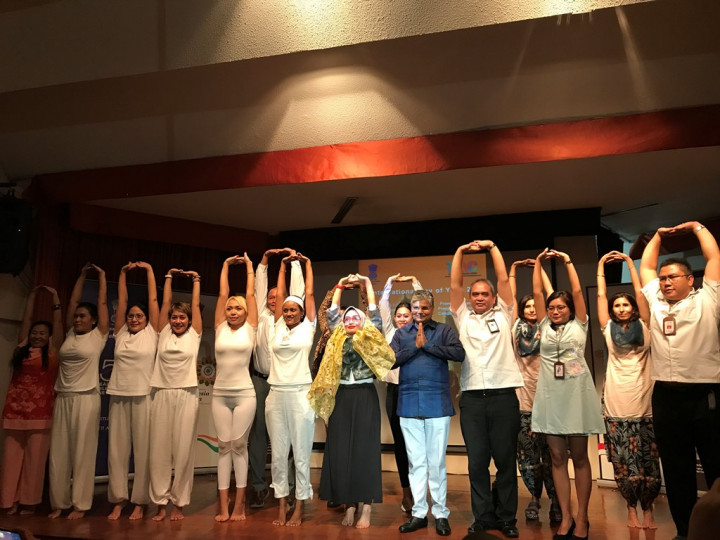 Indonesia jadi Tuan Rumah Hari Yoga Internasional Kelima
