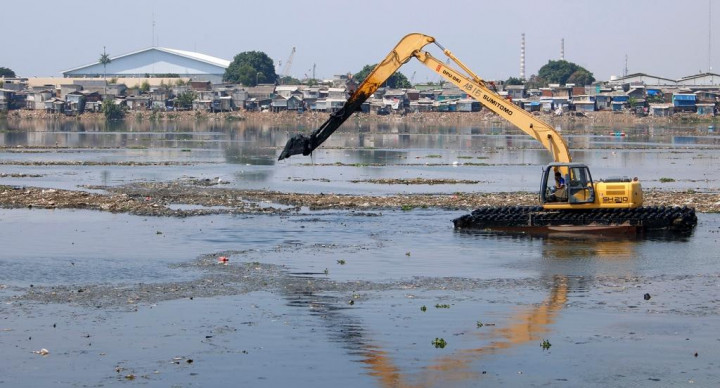 Penataan Waduk Pluit Disarankan Tiru Patung Merlion Singapura