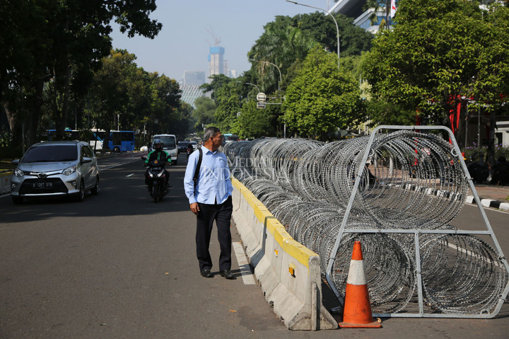 Jalan Merdeka Barat Kembali Dibuka untuk Umum