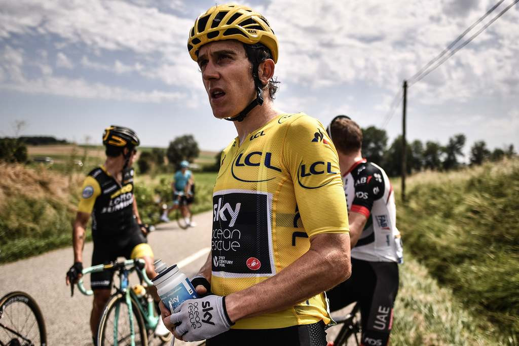 Geraint Thomas. (Foto: AFP/Marco Bertorello)