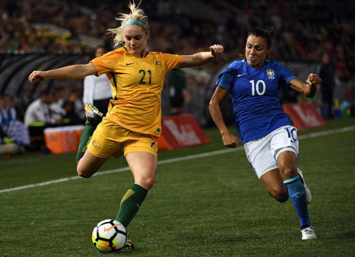 Pesepak Bola Putri Marta Vieria Cetak Rekor