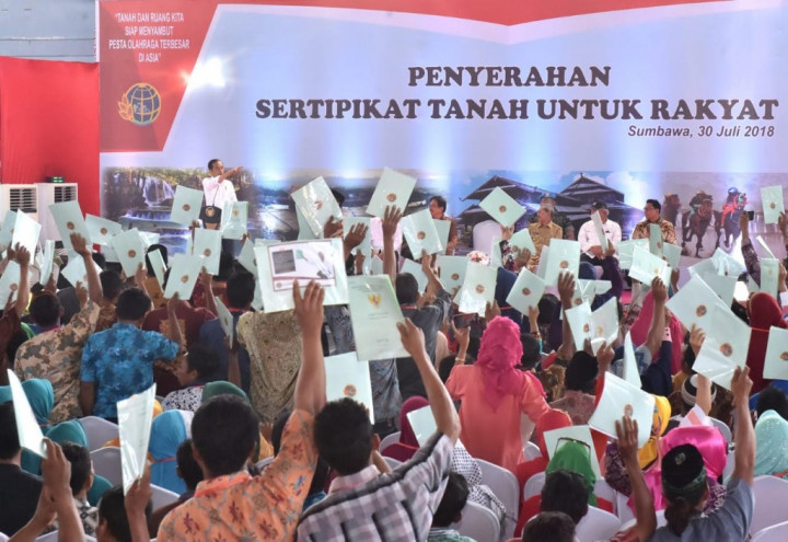Pemerintah Target Semua Tanah di Gresik Bersertifikat pada 2024