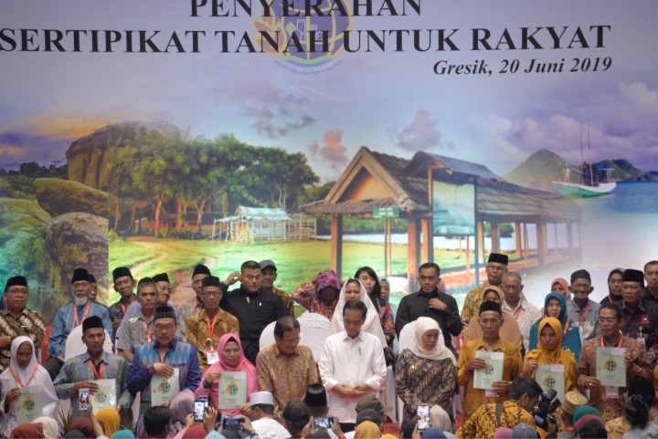 54 Persen Tanah di Jatim Bersertifikat