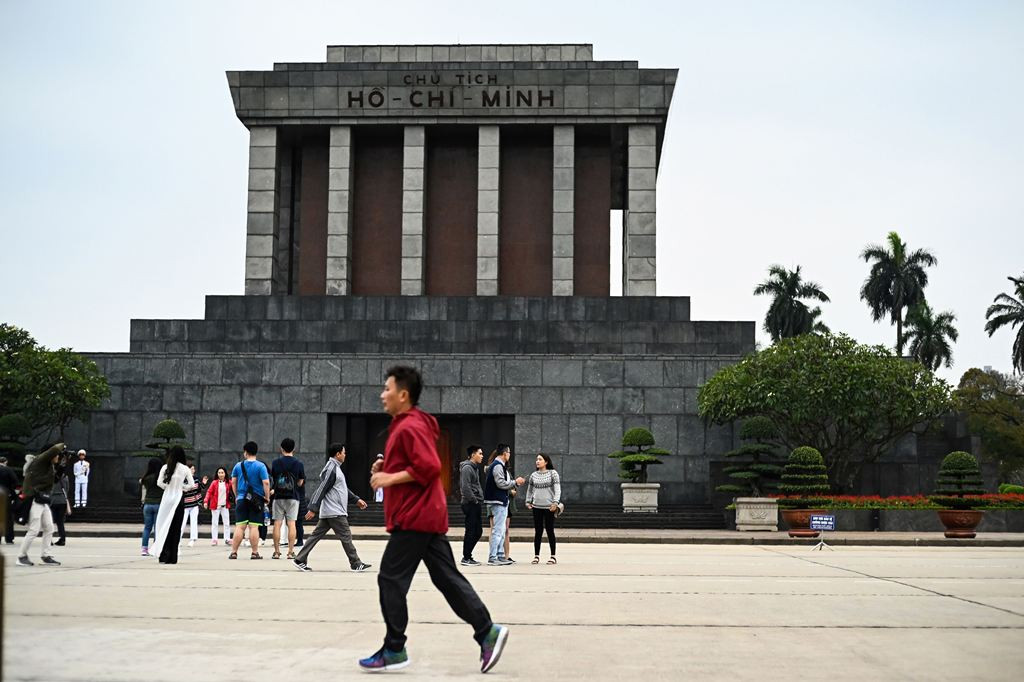 Situs makam Ho Chi Minh di Hanoi. (Foto: AFP)