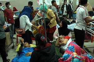 Puluhan Warga Desa Jayagiri Diduga Keracunan Ikan Pindang