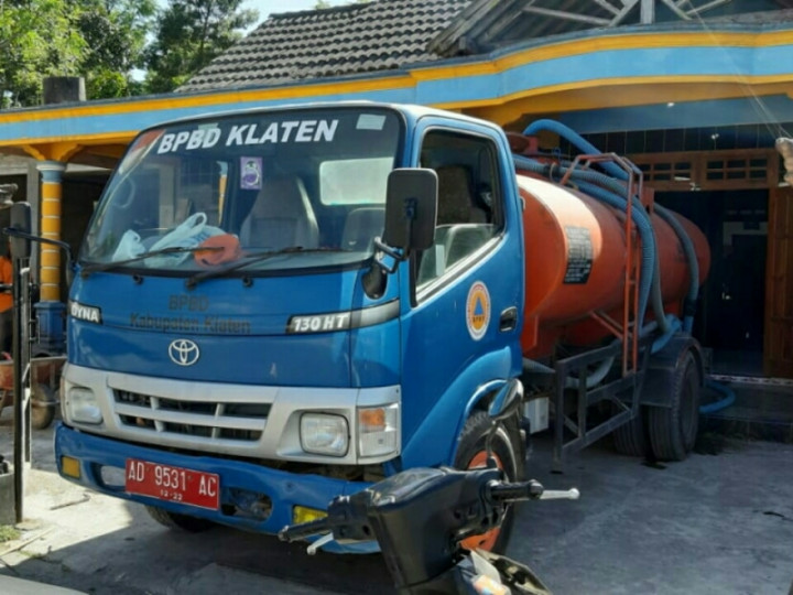 800 Tangki Air Disiapkan untuk Warga Klaten saat Kemarau