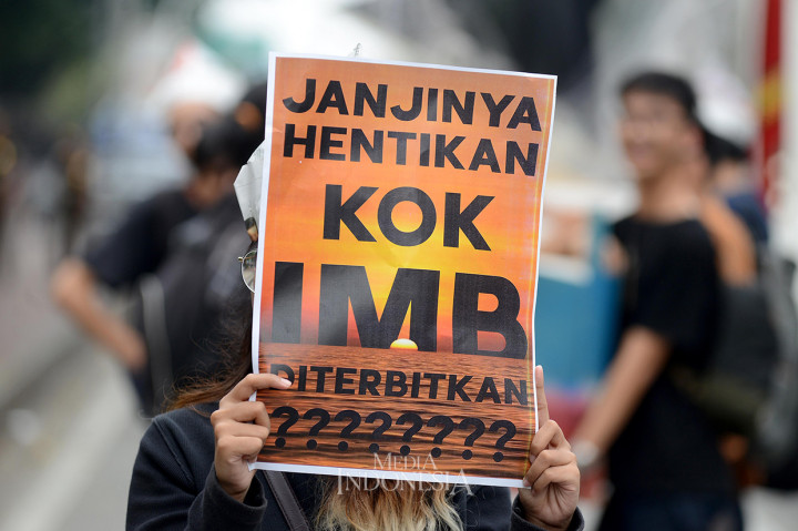 Mahasiswa UI Kritik Inkonsistensi Anies Soal Reklamasi