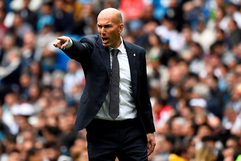 Pelatih Real Madrid, Zinedine Zidane (AFP/Pierre-Philippe Marcou)