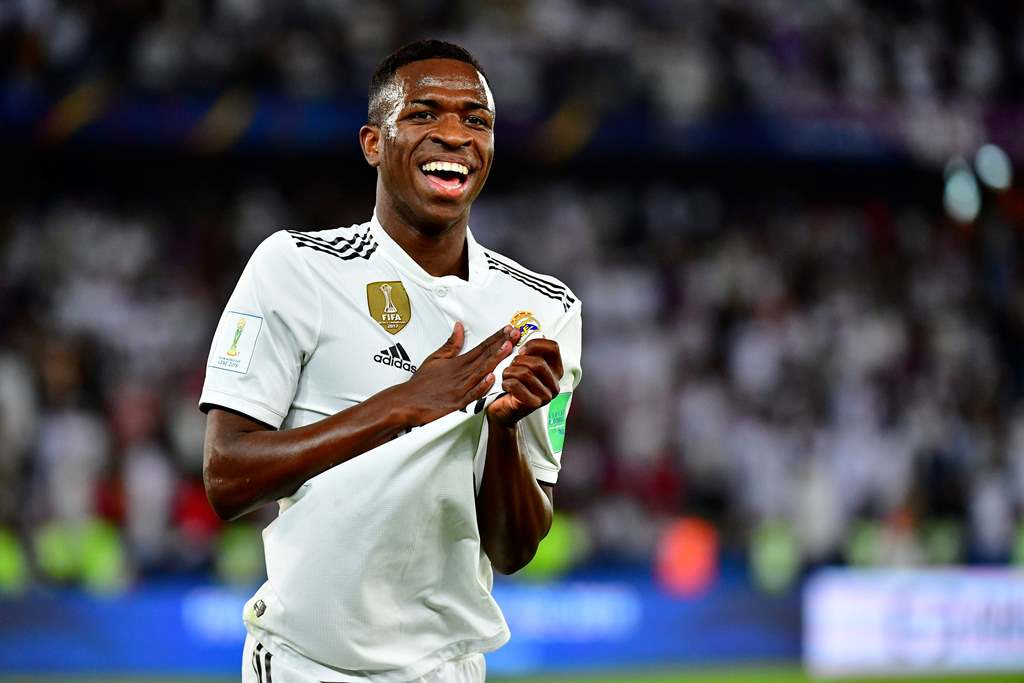 Winger Real Madrid, Vinicius Junior (AFP/Giuseppe Caccace)